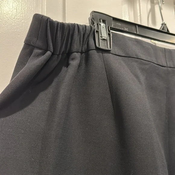 Lafayette 148 New York PLUS-SIZE WOOL-SILK CREPE GATES PANT size 18 - Picture 10 of 12